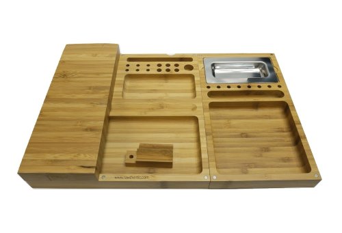 Raw  Triple  Flip  Magnetic  Bamboo  Tray 3