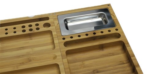 Raw  Triple  Flip  Magnetic  Bamboo  Tray 8
